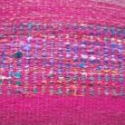 Pink Tabby rug November 2014 detail