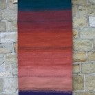 Carolyn's tabby weave rug Nov 2011